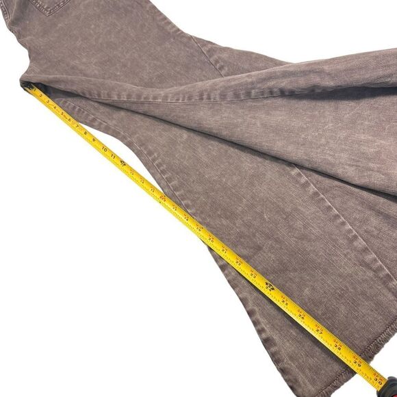 VERSONA Modern Flare Brown Wash Boho Western Jeans - Picture 10 of 13